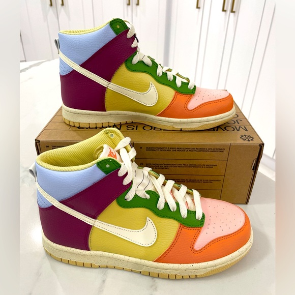 Nike Dunk High NN GS- Dynamic Berry - Picture 1 of 6